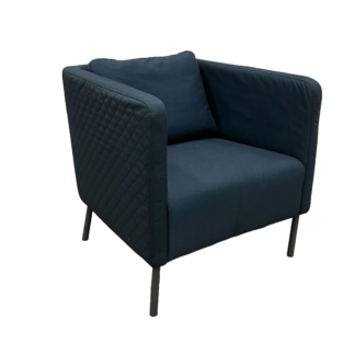 Fåtölj Ruta, mörkgrå